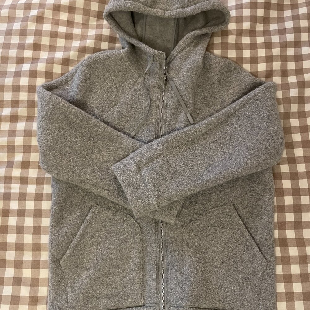 Lululemon So Sherpa wool blend jacket